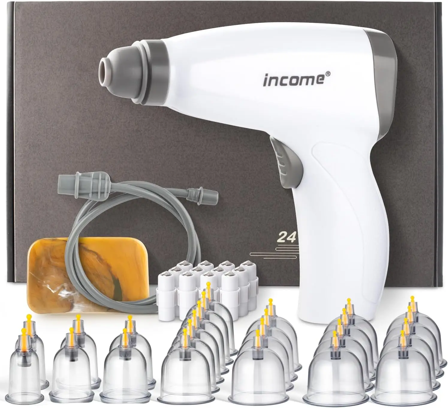 Портативный электрический набор для терапии банок с 24 чашками, регулируемым всасыванием для домашнего использования
Портативный электрический набор для терапии банок с 24 чашками, регулируемым всасыванием для домашнего использования