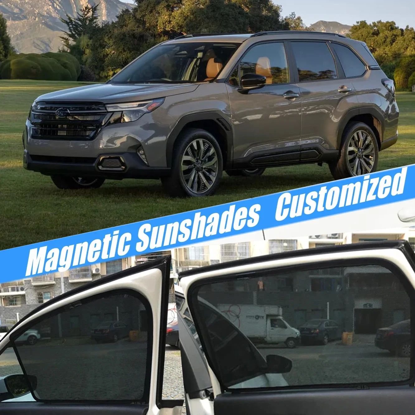 Magnetic Car Sunshade Shield Windshield Curtain Sun Shades Accessories For Subaru Forester SL 2025 2026 2027
Magnetic Car Sunshade Shield Windshield Curtain Sun Shades Accessories For Subaru Forester SL 2025 2026 2027