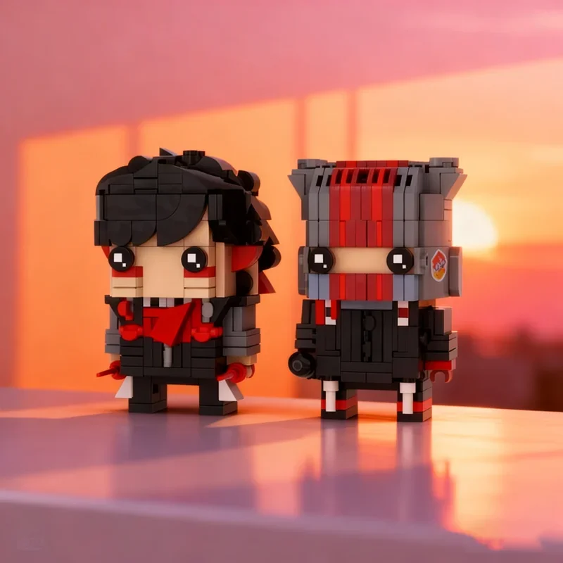 486pcs MOC Tyler Joseph Josh Dun Brickheadz Model Building Blocks Architecture Assemble Idea Christmas Gifts Education Toy Brick
486pcs MOC Tyler Joseph Josh Dun Brickheadz Model Building Blocks Architecture Assemble Idea Christmas Gifts Education Toy Brick