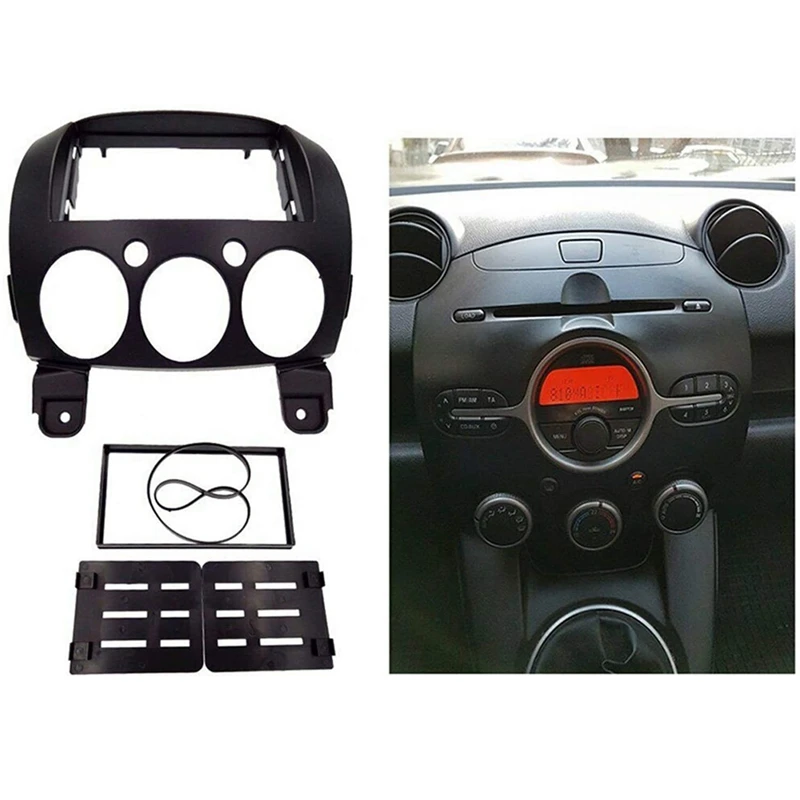 DVD Frame Audio Fitting Adaptor Dash Trim Facia Panel Stereo Radio Dash Trim for Mazda 2 2010 Demio 2007+ 178X102mm
DVD Frame Audio Fitting Adaptor Dash Trim Facia Panel Stereo Radio Dash Trim for Mazda 2 2010 Demio 2007+ 178X102mm