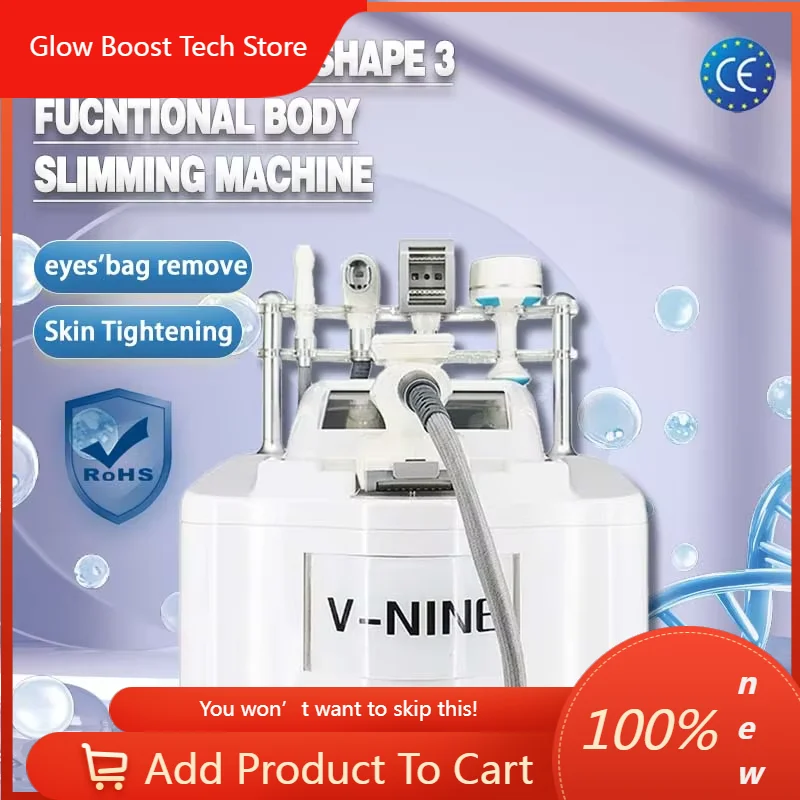 GBNEW V9 Vela Body Weight Loss Vacuum 80K Cavitation Slimming Roller Shaping Massage Machine Frozen Fat Removal Facial Lift
GBNEW V9 Vela Body Weight Loss Vacuum 80K Cavitation Slimming Roller Shaping Massage Machine Frozen Fat Removal Facial Lift