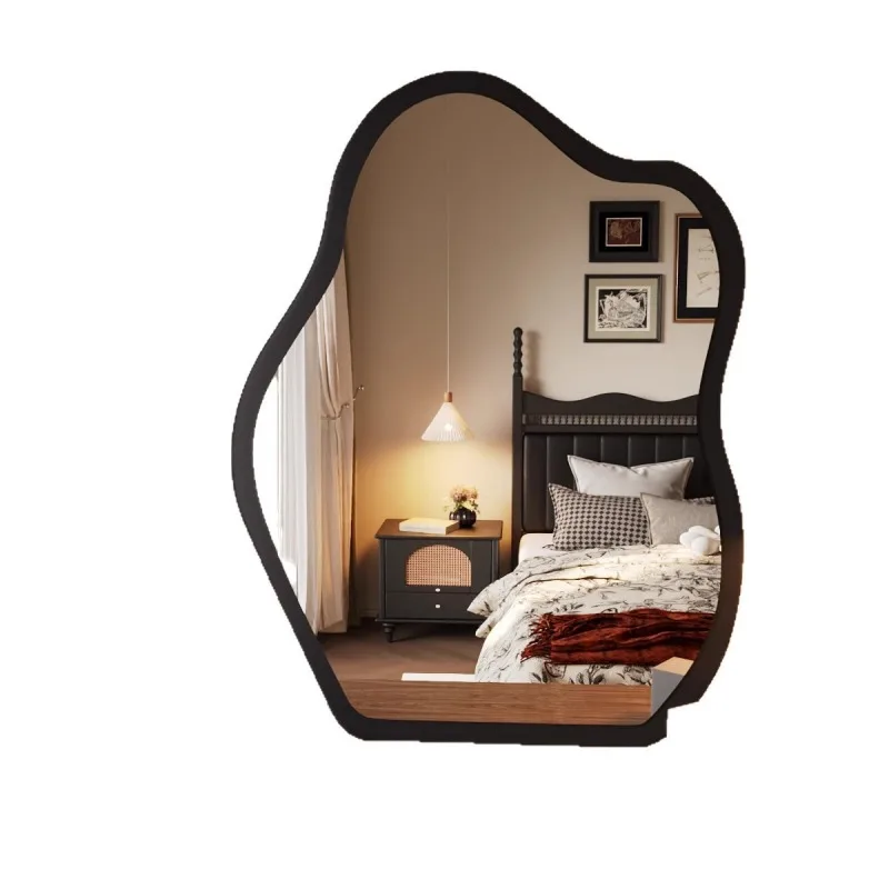Style makeup mirror dresser mirror bedroom cloud decorative mirror can be wall mounted
Style makeup mirror dresser mirror bedroom cloud decorative mirror can be wall mounted