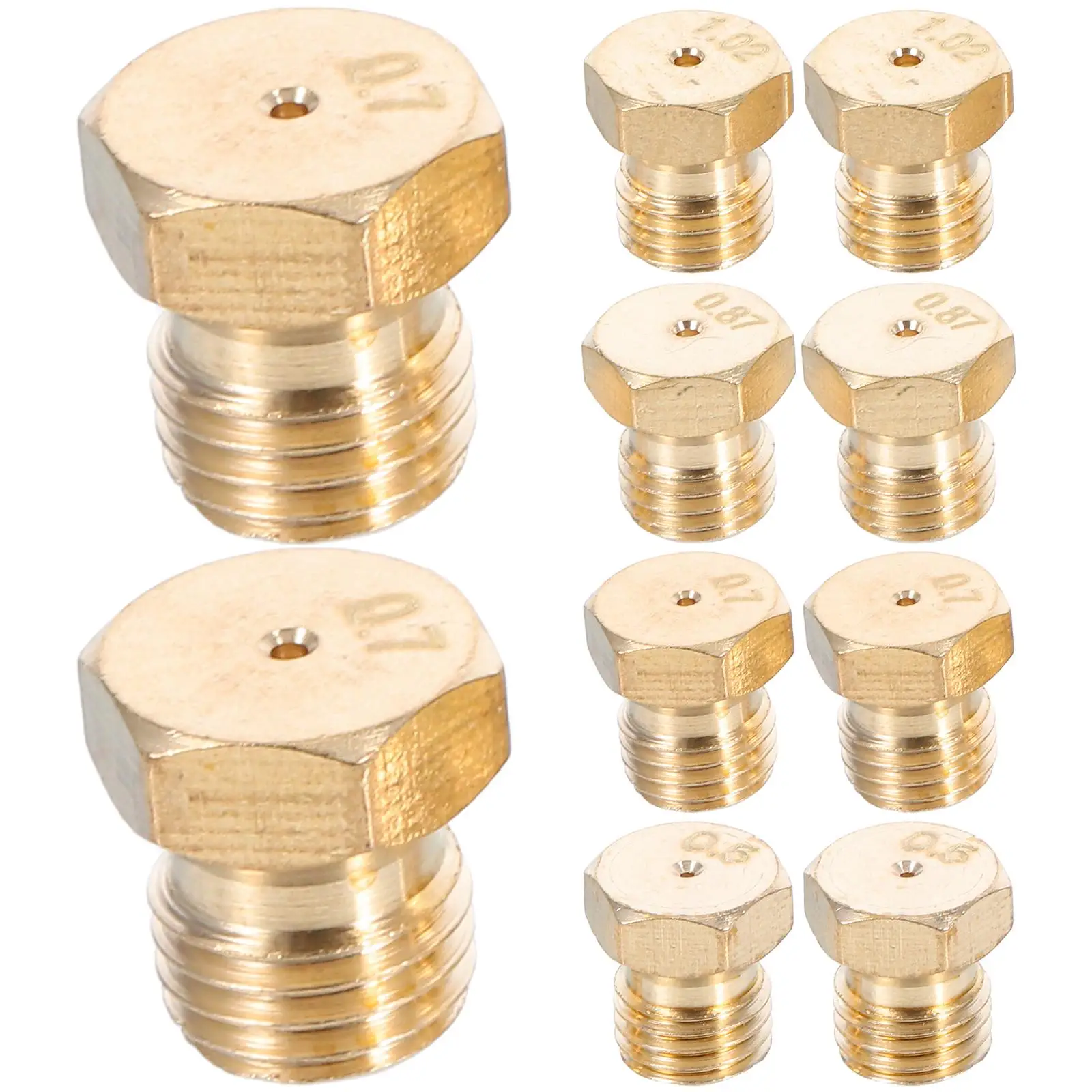 10pcs Brass Gas Jet Nozzle For Household Gas Stove Parts Home Gas Stove Nozzles Replacement Accessories Household Gas Part
10pcs Brass Gas Jet Nozzle For Household Gas Stove Parts Home Gas Stove Nozzles Replacement Accessories Household Gas Part
