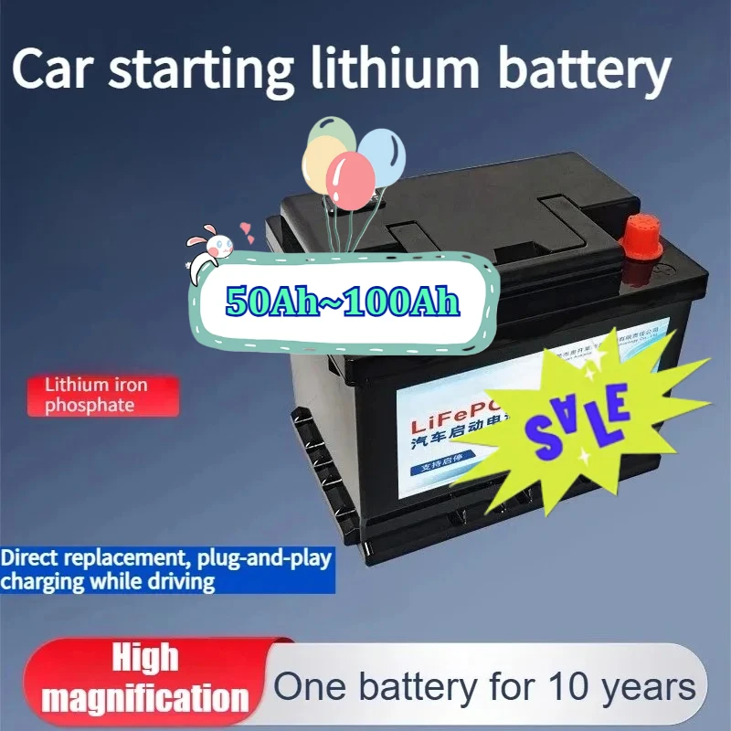New 12V Maintenance-Free High Capacity AGM Start-Stop Replacement Lead-Acid To LiFePO4 Lithium Starter Power Supply Car Battery
New 12V Maintenance-Free High Capacity AGM Start-Stop Replacement Lead-Acid To LiFePO4 Lithium Starter Power Supply Car Battery