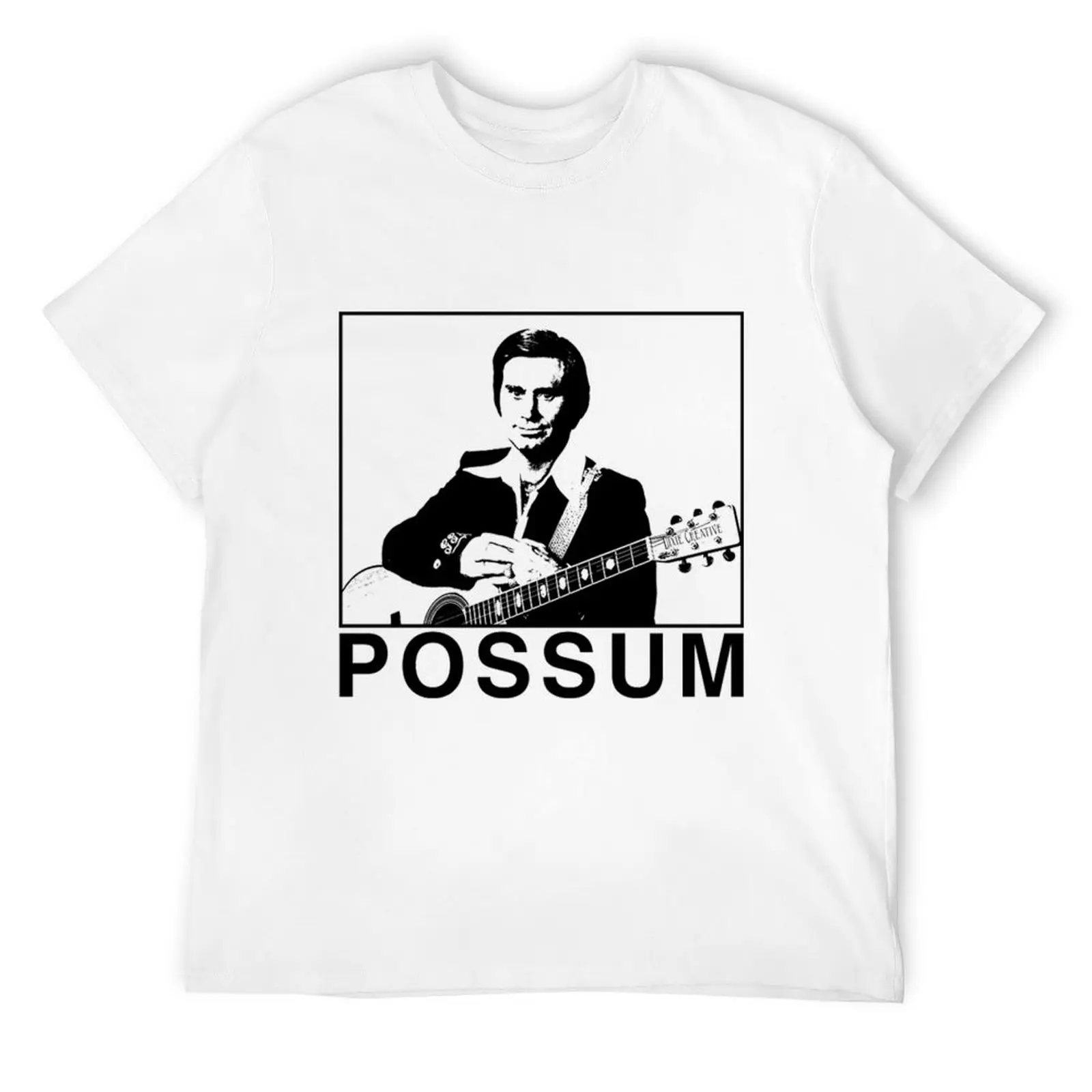 Vintage The Possum George Jones T-Shirt summer tops korean fashion mens cotton t shirts
Vintage The Possum George Jones T-Shirt summer tops korean fashion mens cotton t shirts