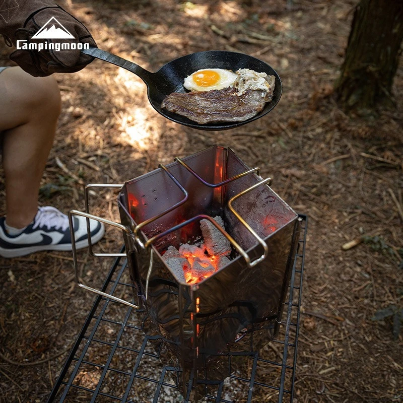 CAMPINGMOON MT-19-W Large Fire Master Wude для кемпинга на открытом воздухе, для кипячения чая из нержавеющей стали, жарки мяса, подставка для жарки
CAMPINGMOON MT-19-W Large Fire Master Wude для кемпинга на открытом воздухе, для кипячения чая из нержавеющей стали, жарки мяса, подставка для жарки