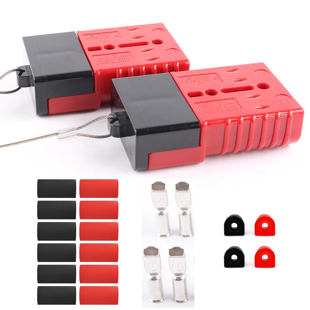 2/4Pcs 175A High Current Quick Connect Disconnect Connector Plug Kit with Hard Cover & Sealing Plug for RV Boat Truck Camper
2/4Pcs 175A High Current Quick Connect Disconnect Connector Plug Kit with Hard Cover & Sealing Plug for RV Boat Truck Camper