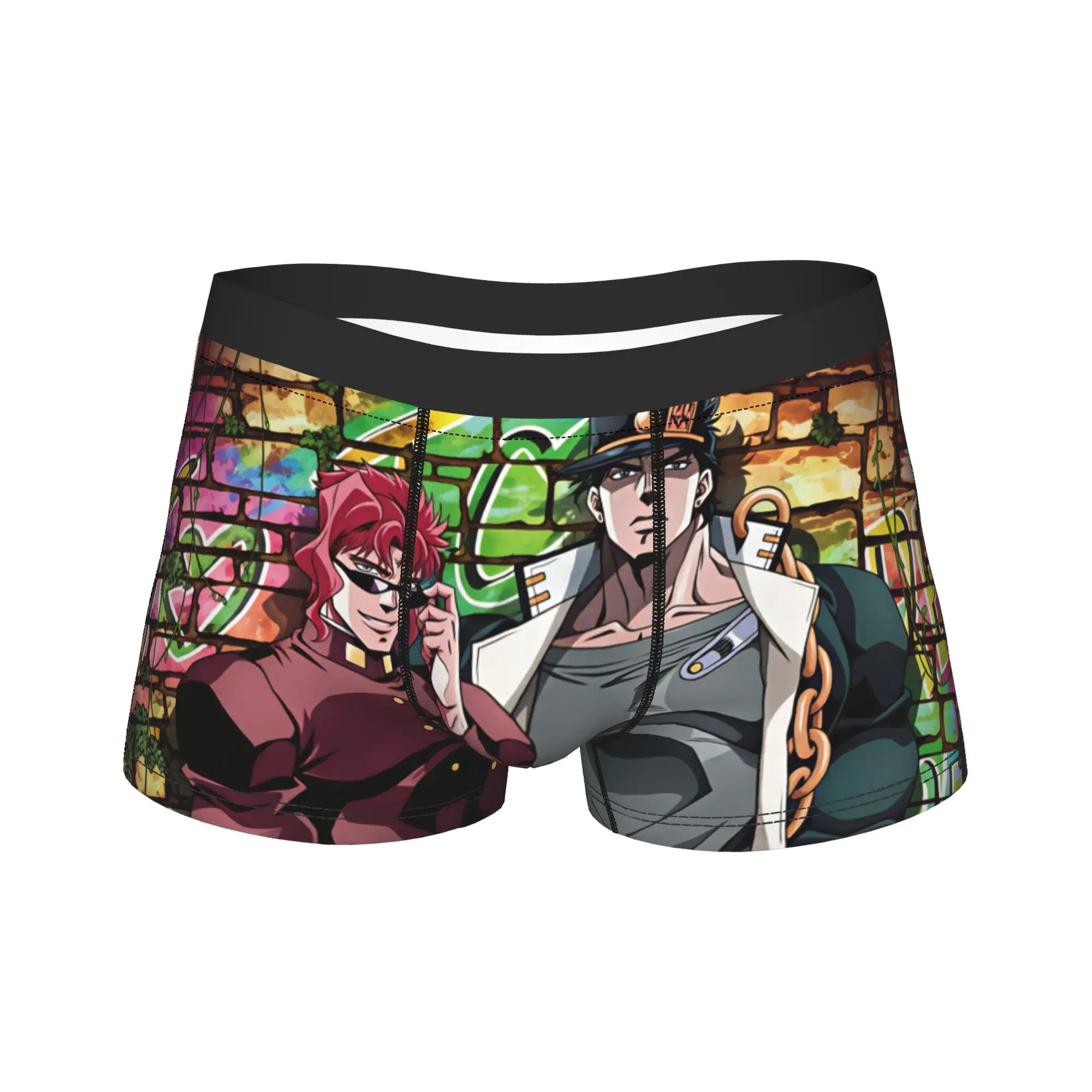 JoJo Adventure Underwear Men's Panties Print Classic Boxer Shorts Trenky Shorts Briefs Plus Size 2XL
JoJo Adventure Underwear Men's Panties Print Classic Boxer Shorts Trenky Shorts Briefs Plus Size 2XL