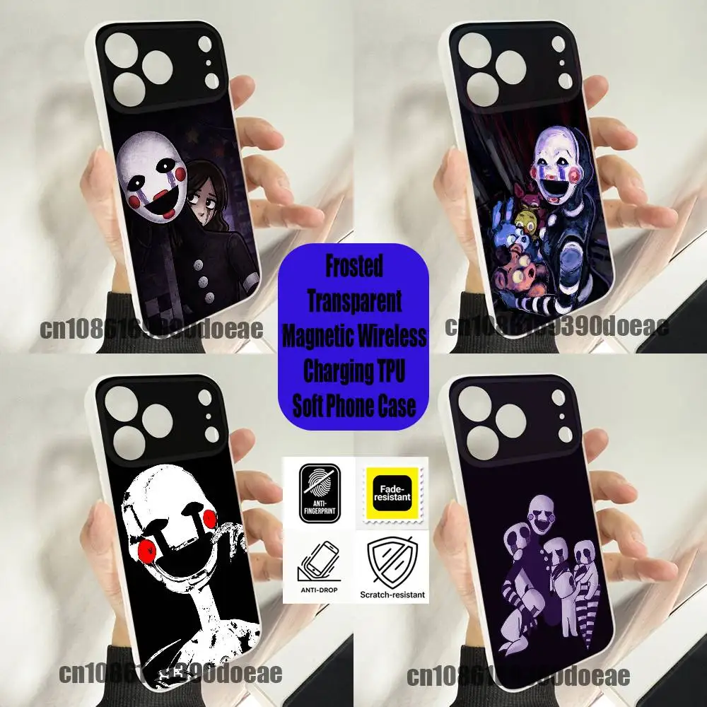 For W-FnafS The P-Puppet Phone Case iPhone 12,16,11,14,13,17,15,Plus,E,Pro,Max,Air,Mini Wireless Charge Magnetic Clear
For W-FnafS The P-Puppet Phone Case iPhone 12,16,11,14,13,17,15,Plus,E,Pro,Max,Air,Mini Wireless Charge Magnetic Clear