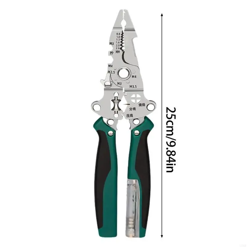 U0DF Multifunctional Folding Wire Stripper Cable Cutter with Builts In Tester for Electricians and DIY Enthusiasts
U0DF Multifunctional Folding Wire Stripper Cable Cutter with Builts In Tester for Electricians and DIY Enthusiasts