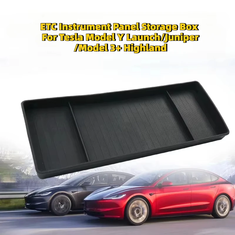 Ящик для хранения приборной панели ETC для Tesla Model Y Launch/Juniper/Model 3+ Highland TPE, кронштейн для хранения, коврик для автомобильных аксессуаров
Ящик для хранения приборной панели ETC для Tesla Model Y Launch/Juniper/Model 3+ Highland TPE, кронштейн для хранения, коврик для автомобильных аксессуаров