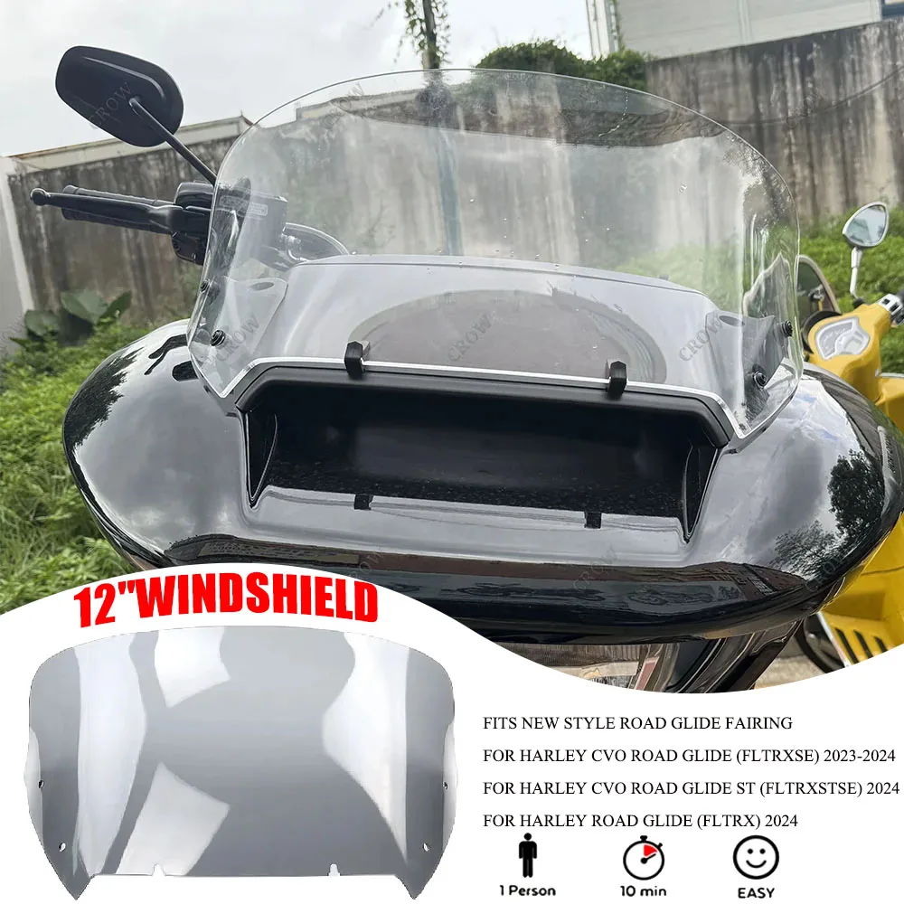 Аксессуары для мотоциклов, 12 дюймов, прозрачное/дымчатое ветровое стекло, ветровой сплиттер 12 дюймов, лобовое стекло для Harley CVO Road Glide FLTRXSE 2023 2024
Аксессуары для мотоциклов, 12 дюймов, прозрачное/дымчатое ветровое стекло, ветровой сплиттер 12 дюймов, лобовое стекло для Harley CVO Road Glide FLTRXSE 2023 2024