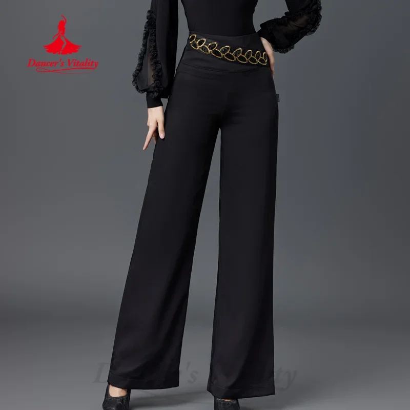Latin Dancing Modern Dance Costume Customized High Waist Slim Straight Pants Tango Rumba Samba Professional Performance Clothing
Latin Dancing Modern Dance Costume Customized High Waist Slim Straight Pants Tango Rumba Samba Professional Performance Clothing