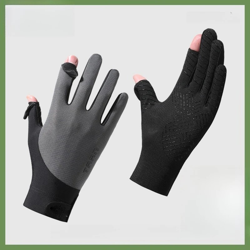 Driving Fishing Gloves Men Show Two Fingers Ice Silk Non-slip Gloves Breathable Sun Protection
Driving Fishing Gloves Men Show Two Fingers Ice Silk Non-slip Gloves Breathable Sun Protection