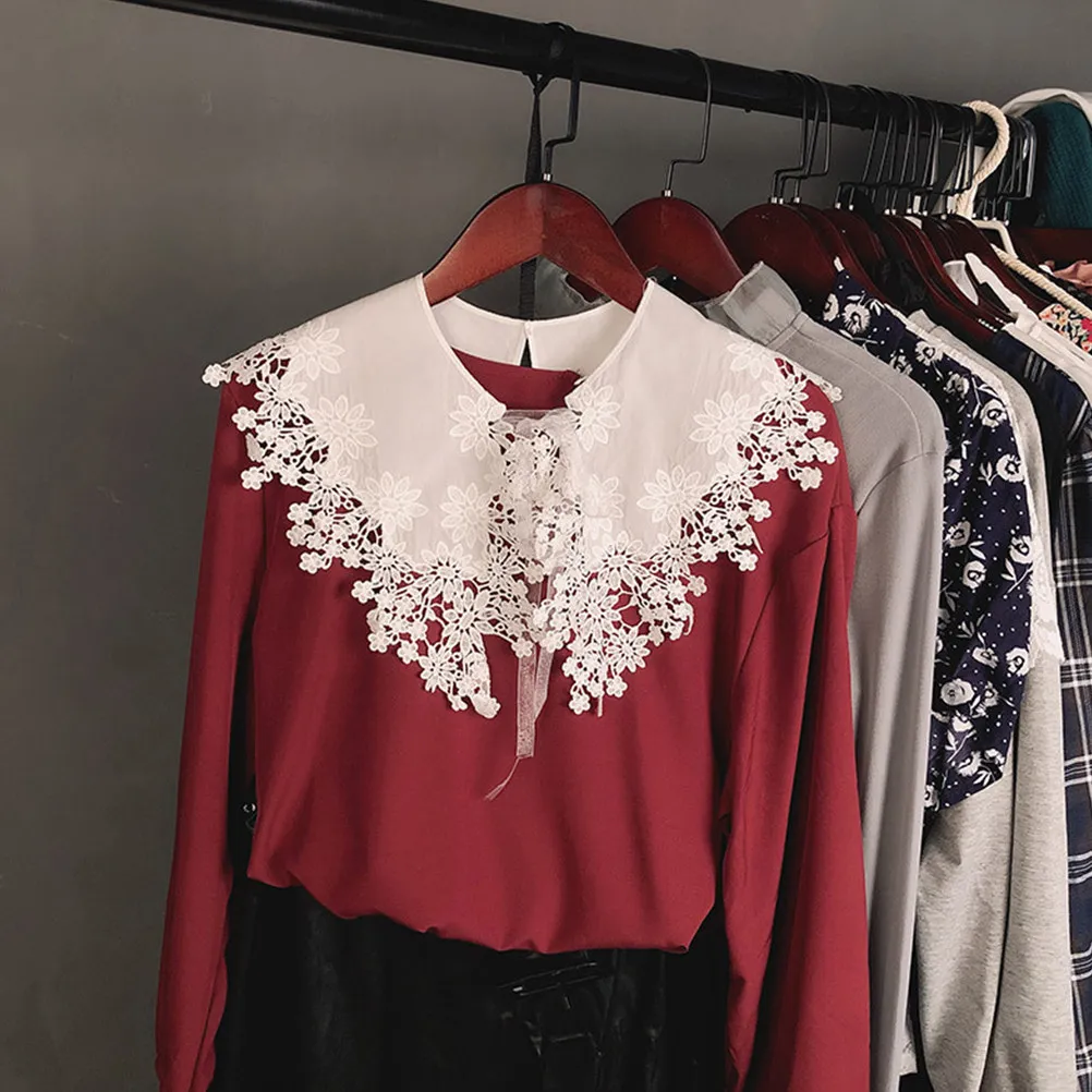 1Pcs Lace Collar Lace Shawl Clothes Decor Elastic Fixing Band Sweet Round Neck Ornament Comfortable Casual Blouse Dress
1Pcs Lace Collar Lace Shawl Clothes Decor Elastic Fixing Band Sweet Round Neck Ornament Comfortable Casual Blouse Dress