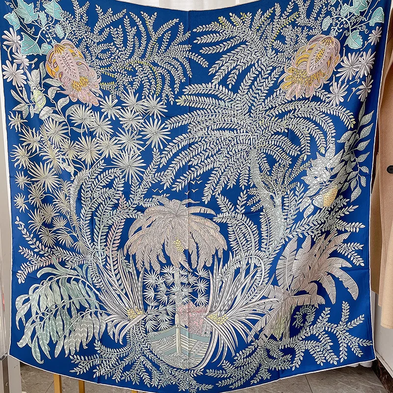 Twill Silk Scarf 100% Silk Square Large Bandanas Hand Rolled Shawls Foulard Luxury Designer Accessories Head Hair
Twill Silk Scarf 100% Silk Square Large Bandanas Hand Rolled Shawls Foulard Luxury Designer Accessories Head Hair