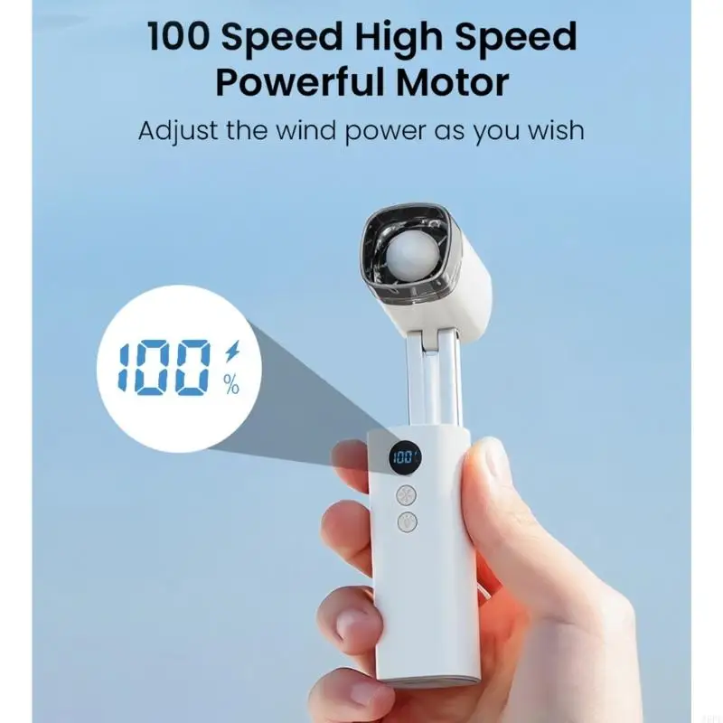 J6PE Pocket Sized Folding Fan With Bright LED Light For Travel Picnics And Emergency
J6PE Pocket Sized Folding Fan With Bright LED Light For Travel Picnics And Emergency