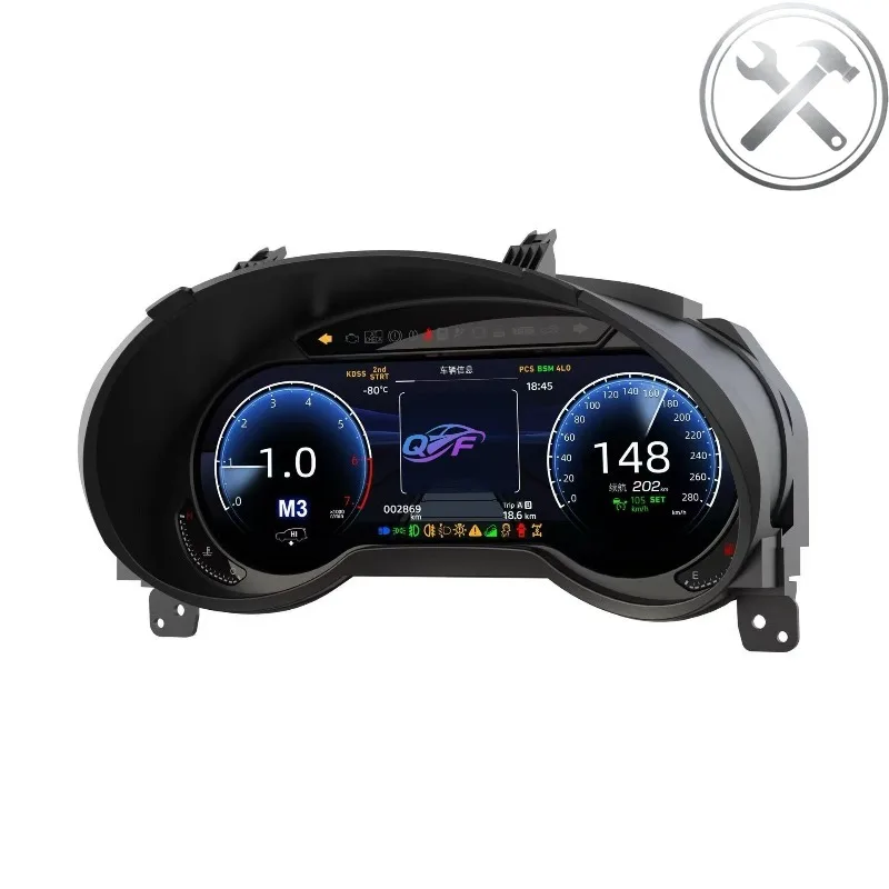 Gerllish LINUX System Android Multifunctional HD LCD Digital Cluster LCD Dashboard Instrument Panel Auto Parts for FJ Cruiser
Gerllish LINUX System Android Multifunctional HD LCD Digital Cluster LCD Dashboard Instrument Panel Auto Parts for FJ Cruiser