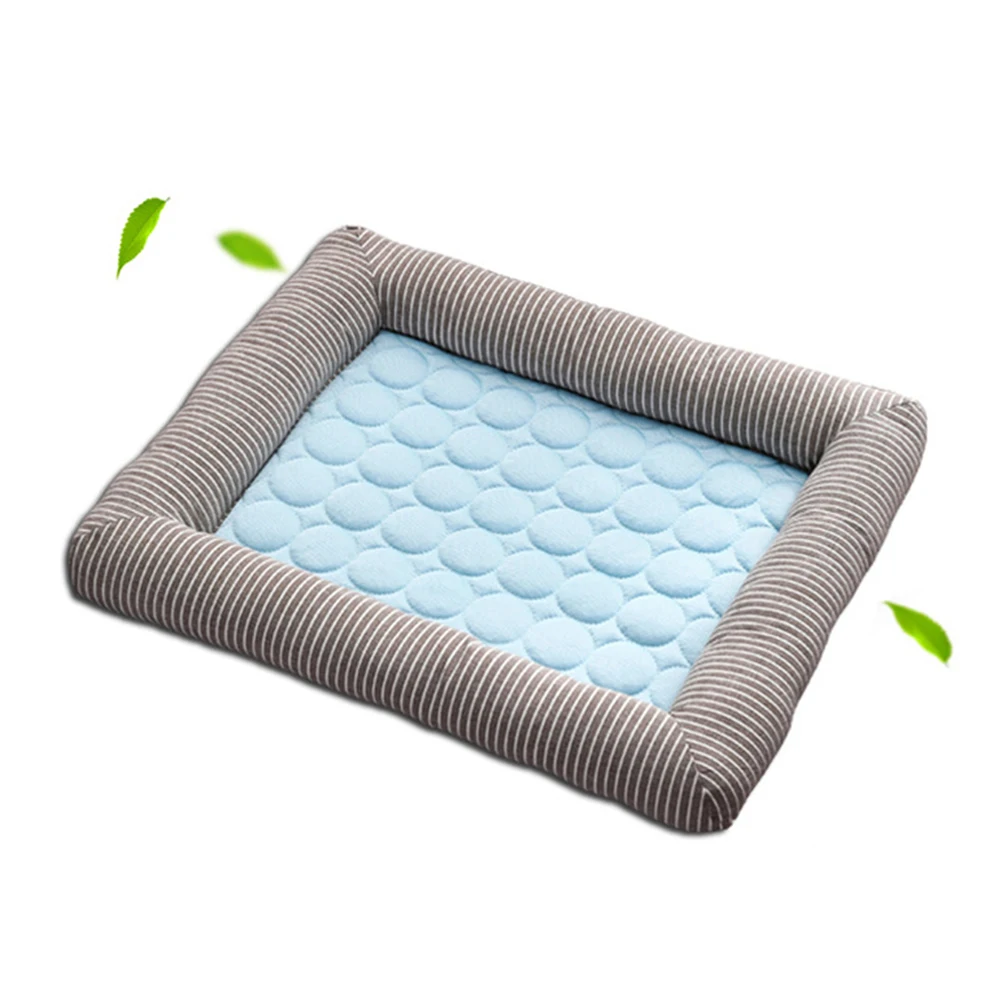 Summer Cool Ice Silk Cat Bed Mat For Pets Detachable Washable Play Rest Pad Blue 54X43Cm Comfortable Durable Pet Supplies
Summer Cool Ice Silk Cat Bed Mat For Pets Detachable Washable Play Rest Pad Blue 54X43Cm Comfortable Durable Pet Supplies