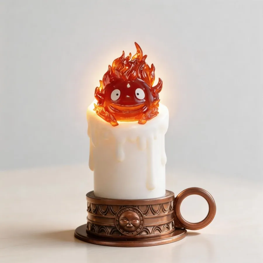 Anime Howl's Moving Castle Calcifer Action Figure Collectible Model Toy 13cm, High Quality
Anime Howl's Moving Castle Calcifer Action Figure Collectible Model Toy 13cm, High Quality