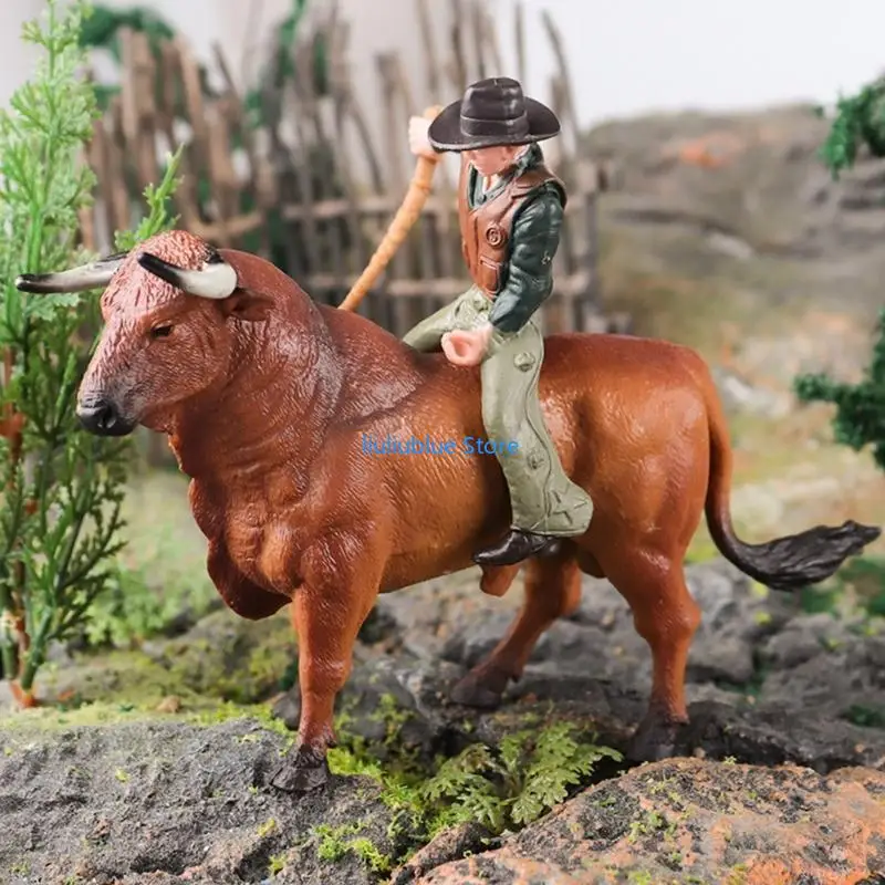 Animal Model Matador Bullfight Wild Knight Cattle Action Figures Decoration 62CF
Animal Model Matador Bullfight Wild Knight Cattle Action Figures Decoration 62CF