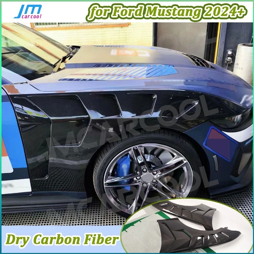 for Ford Mustang 2024+ Dry Carbon Fiber Car Fender Bumper Retrofit Replacement Openings leaf plate Body Kit FRP Accessories
for Ford Mustang 2024+ Dry Carbon Fiber Car Fender Bumper Retrofit Replacement Openings leaf plate Body Kit FRP Accessories