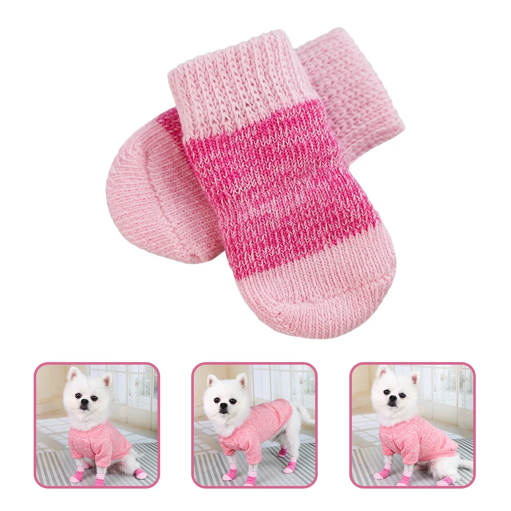 2Sets Anti-Slip Dog Socks Comfortable Elastic Non-Slip Pet Sock Cartoon Design Protectors Suitable for Four Seasons
2Sets Anti-Slip Dog Socks Comfortable Elastic Non-Slip Pet Sock Cartoon Design Protectors Suitable for Four Seasons
