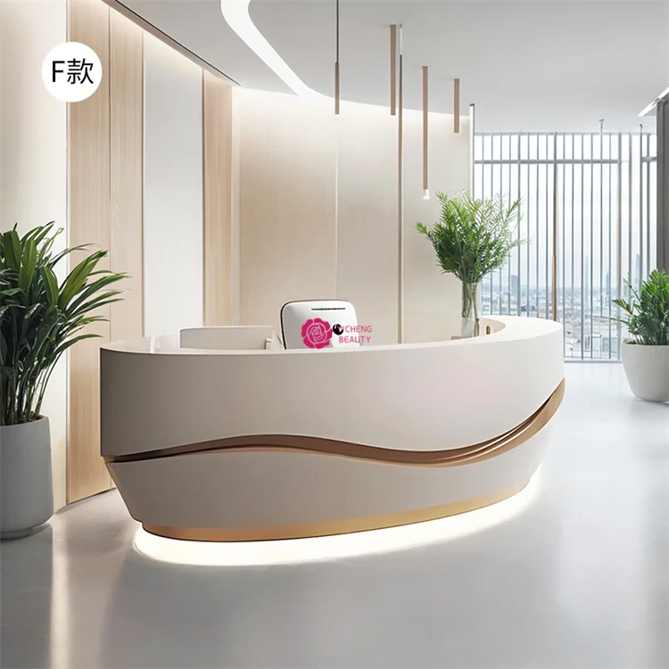 Customized.Yicheng Beauty White Reception Counter Nurse Station Reception Front Desk Furniture For Sale Custom Produced
Customized.Yicheng Beauty White Reception Counter Nurse Station Reception Front Desk Furniture For Sale Custom Produced