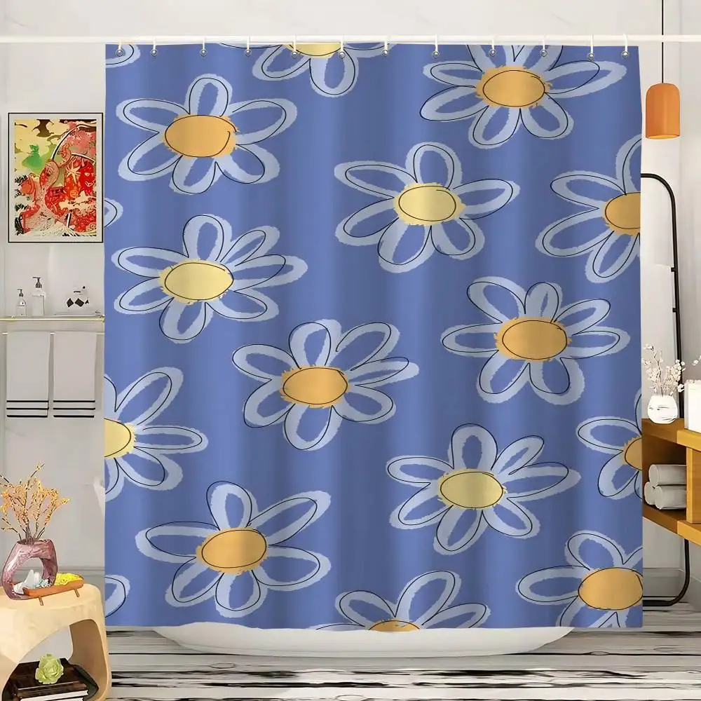 Adorable Floral Art Shower Curtain, Elegant Style & Whimsical Design, Waterproof Fabric, Perfect Gift for Kids' Bathroom
Adorable Floral Art Shower Curtain, Elegant Style & Whimsical Design, Waterproof Fabric, Perfect Gift for Kids' Bathroom