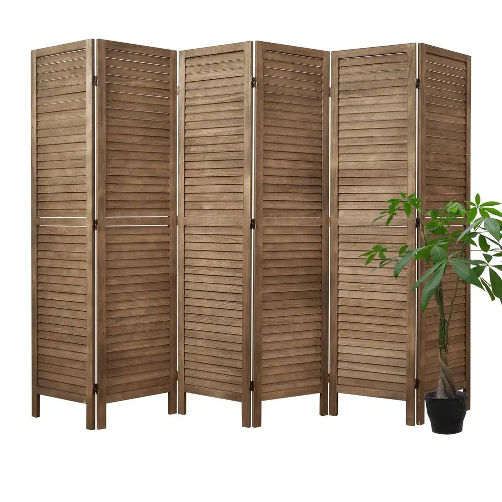 Dividers and Folding Privacy Screens, Wood Louvered Separators Divider Wall for Home Office Bedroom 6 Panels, 67 90inch Brown
Dividers and Folding Privacy Screens, Wood Louvered Separators Divider Wall for Home Office Bedroom 6 Panels, 67 90inch Brown