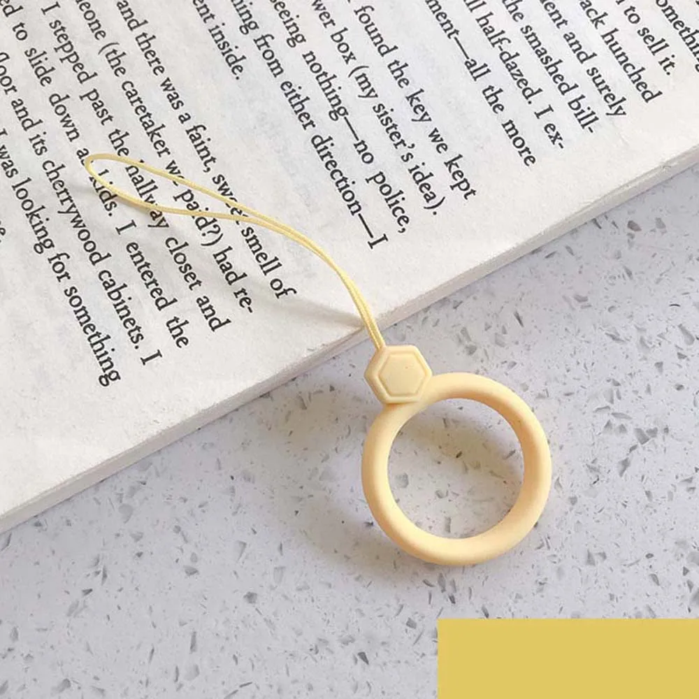 Short Rope Simple Keychain Silicone Shatter-resistant Mobile Phone Accessories Phone Strap Lanyard Finger Ring Strap Key Straps
Short Rope Simple Keychain Silicone Shatter-resistant Mobile Phone Accessories Phone Strap Lanyard Finger Ring Strap Key Straps