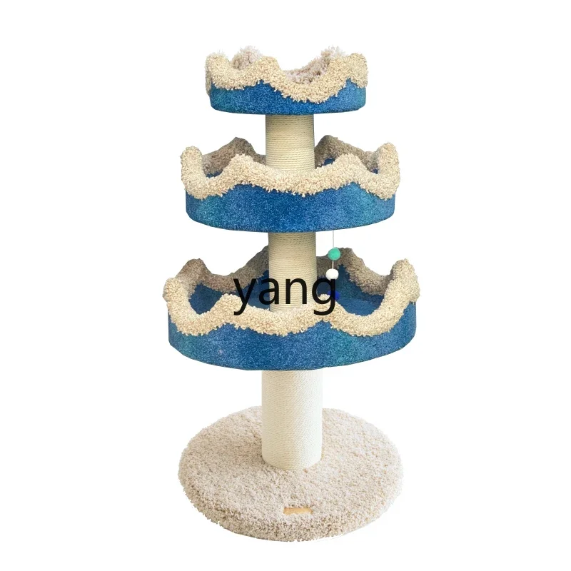 yjq wishing fountain cat climbing frame tree cat nest scratching board integrated cat scratching pillar supplies
yjq wishing fountain cat climbing frame tree cat nest scratching board integrated cat scratching pillar supplies