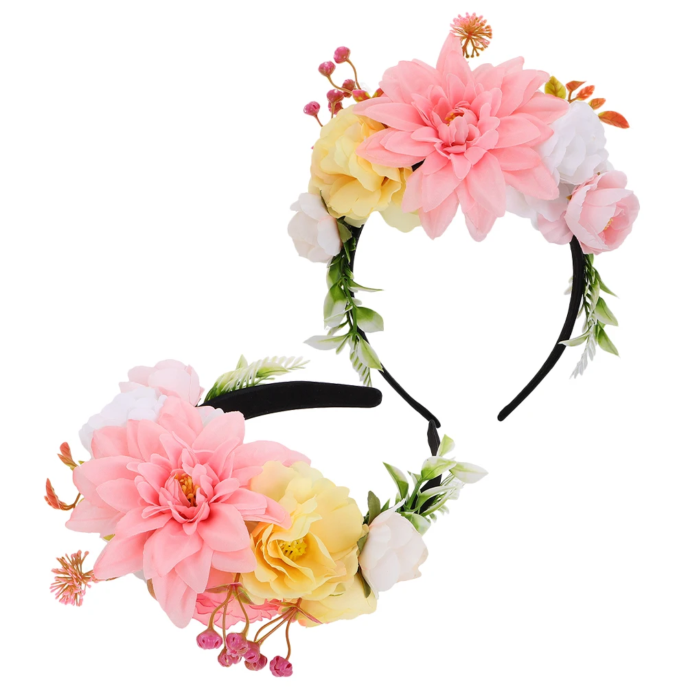 Flower Headb Bridal Wreath Hairb Floral Crown Wedding Headpiece Dried Crown Petal Hatb Fake Flower Versatile Styles
Flower Headb Bridal Wreath Hairb Floral Crown Wedding Headpiece Dried Crown Petal Hatb Fake Flower Versatile Styles