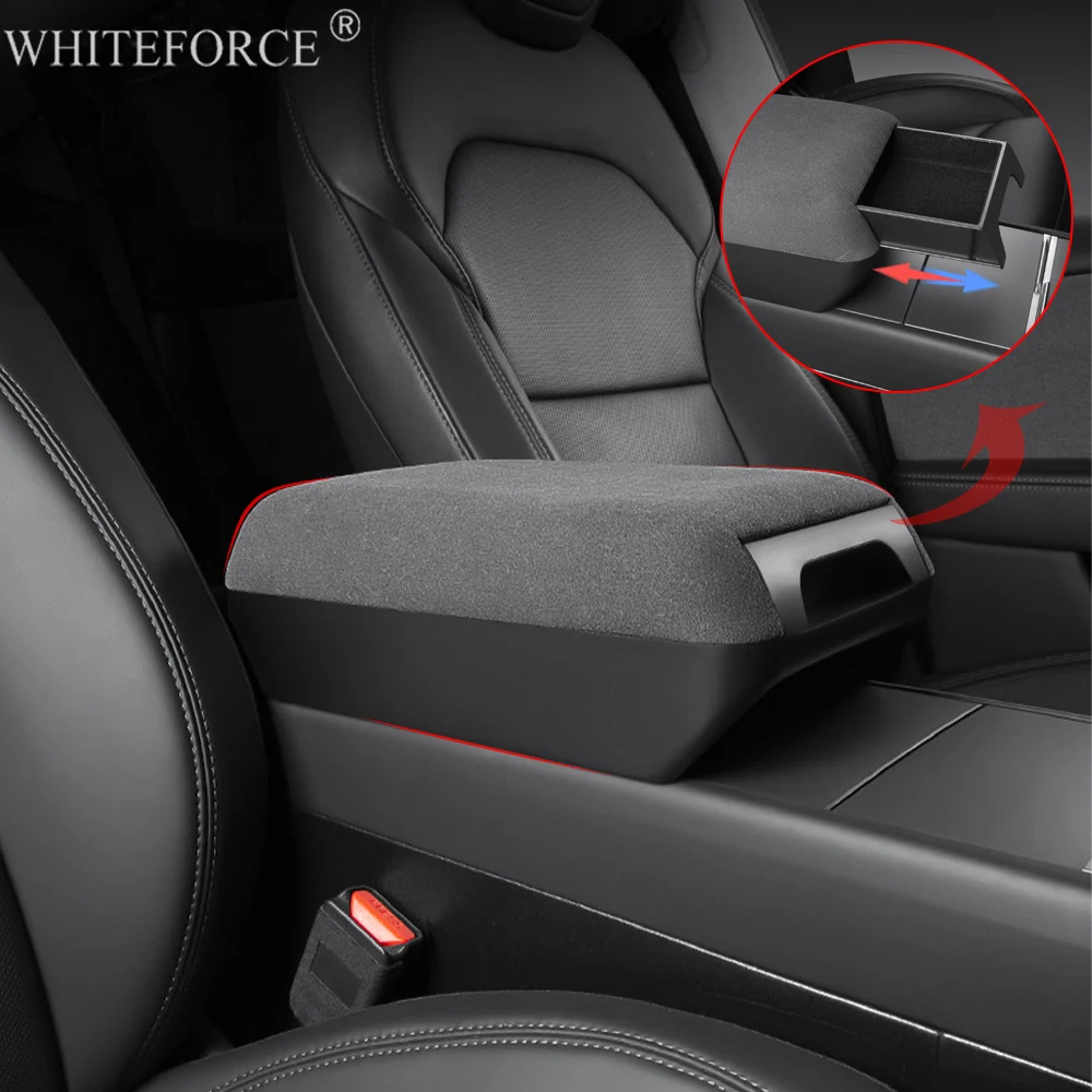 For Tesla Model Y Juniper 2025 Suede Armrest Box Raised Storage Box Drawer-type for Model 3 Highland Privacy Storage Space Elbow
For Tesla Model Y Juniper 2025 Suede Armrest Box Raised Storage Box Drawer-type for Model 3 Highland Privacy Storage Space Elbow