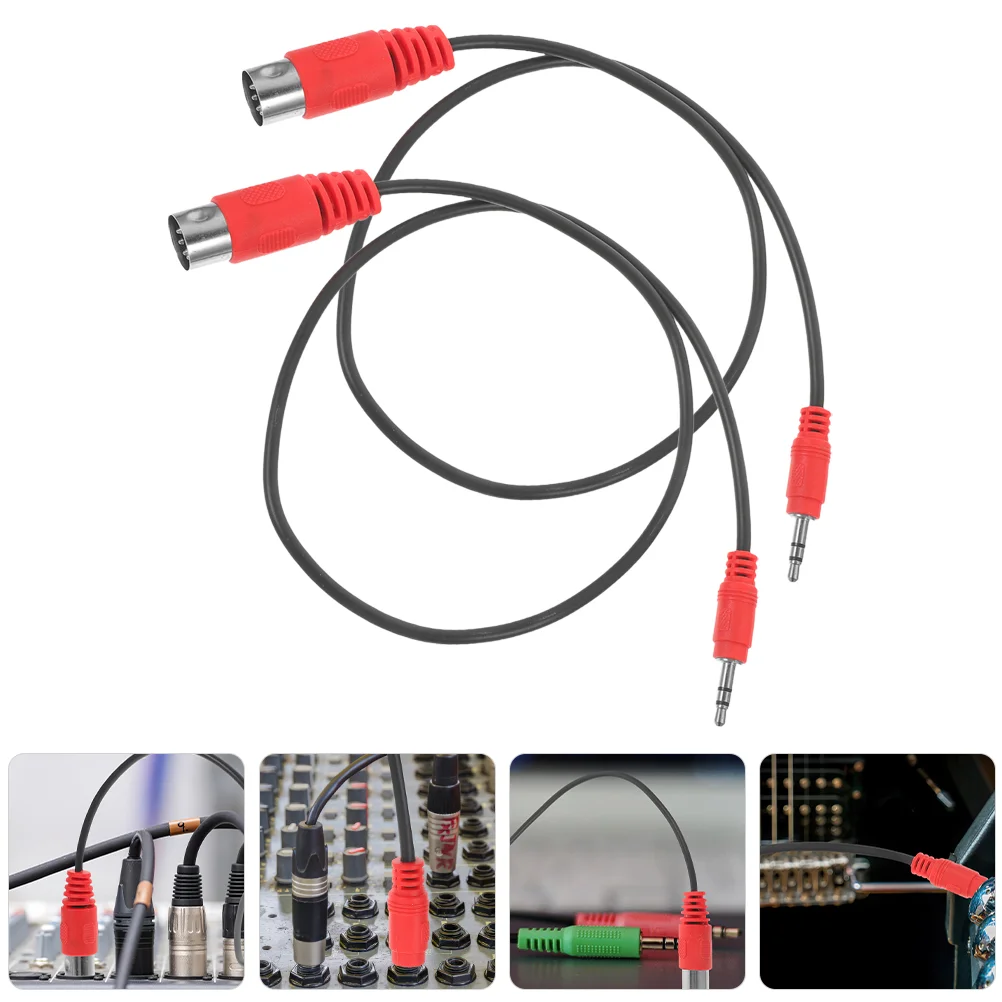 Audio Adapter Cable Acoustic Guitar 35mm Male to Midi 5-pin Stereo Jack Computer
Audio Adapter Cable Acoustic Guitar 35mm Male to Midi 5-pin Stereo Jack Computer
