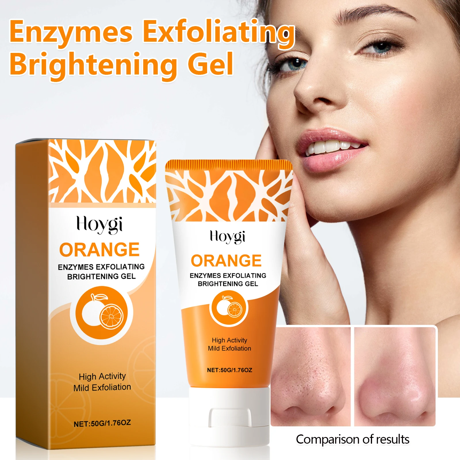 Hoygi Exfoliating Blackhead Gel Gently Exfoliating Blackhead Shrinking Pores Brightens Smooth and Delicate Skin
Hoygi Exfoliating Blackhead Gel Gently Exfoliating Blackhead Shrinking Pores Brightens Smooth and Delicate Skin