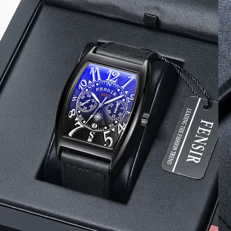 Personality Decorative Dial Tonneau Hot Selling Unique AAA Quartz Watch Men Men's Watch Creative Watch Wine Barrel Shaped Clcok
Personality Decorative Dial Tonneau Hot Selling Unique AAA Quartz Watch Men Men's Watch Creative Watch Wine Barrel Shaped Clcok