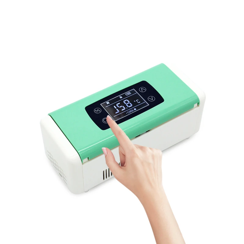 Factory Wholesale Portable Battery Powered Travel Medical Fridge Mini Refrigerator Insulin Cooler
Factory Wholesale Portable Battery Powered Travel Medical Fridge Mini Refrigerator Insulin Cooler