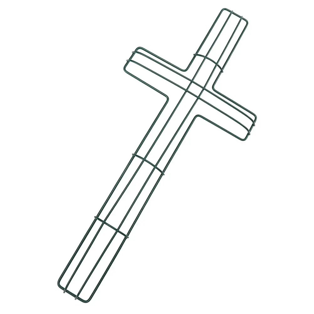 Cross Shaped Metal Wreath Frame Iron DIY Flower Ring for Holiday Home Garden Wall Hanging Decoration Festive Wreath Making
Cross Shaped Metal Wreath Frame Iron DIY Flower Ring for Holiday Home Garden Wall Hanging Decoration Festive Wreath Making