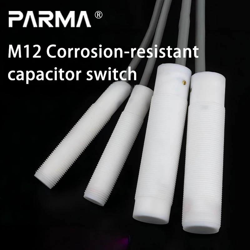 M12 corrosion-resistant capacitive proximity switch sensor with three wires, 24V, non-metallic sensing switch, resistant to acid
M12 corrosion-resistant capacitive proximity switch sensor with three wires, 24V, non-metallic sensing switch, resistant to acid