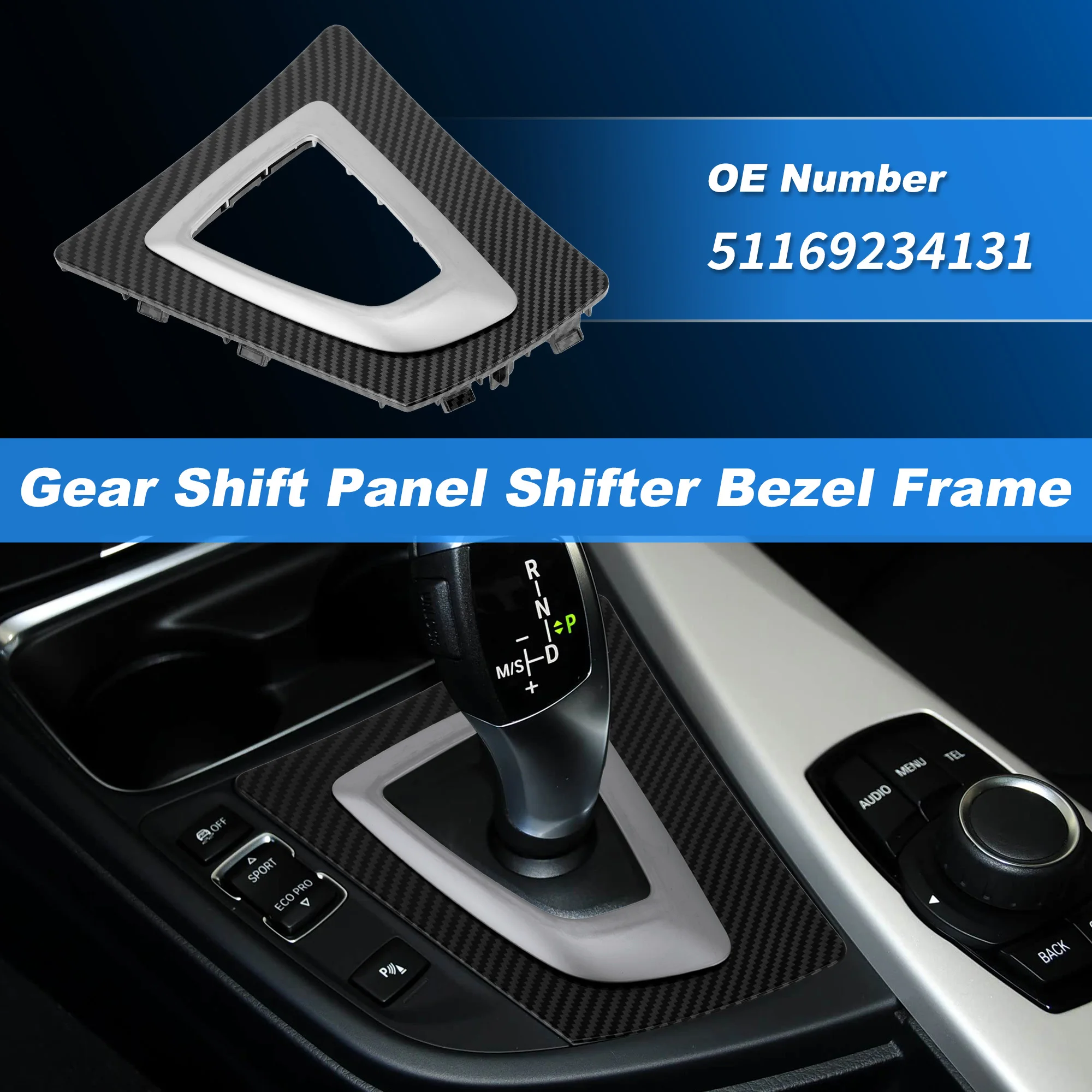 UXCELL рама панели переключения передач с узором из углеродного волокна для BMW F30 F31 F32 F33 F34
UXCELL рама панели переключения передач с узором из углеродного волокна для BMW F30 F31 F32 F33 F34