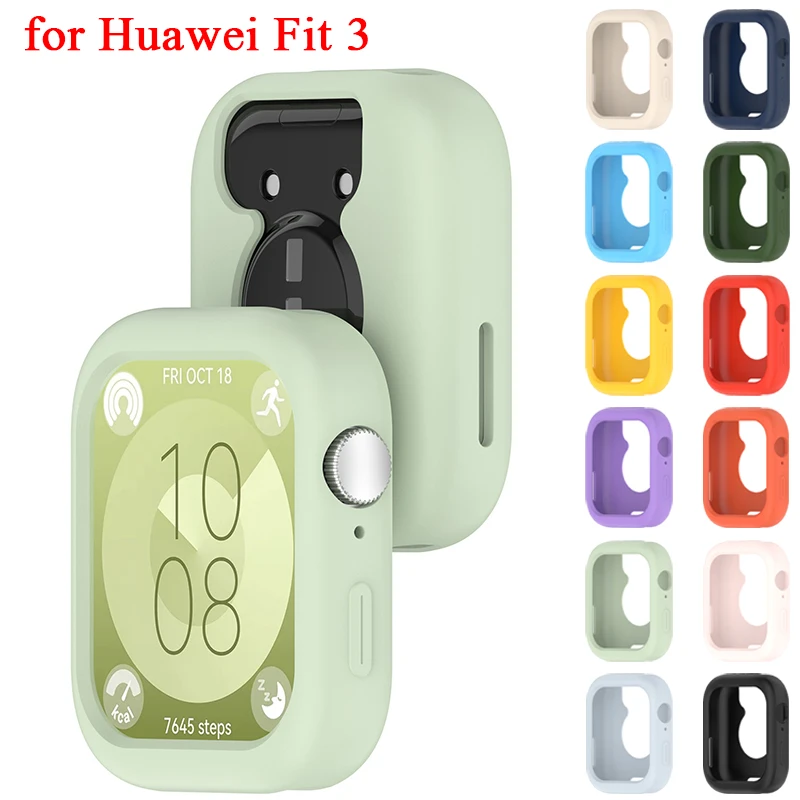 Силиконовый чехол для Huawei Watch Fit 3, ремешок для умных часов, ТПУ Защитный Мягкий бампер, чехол Fit3, защитная оболочка, аксессуары, адаптер
Силиконовый чехол для Huawei Watch Fit 3, ремешок для умных часов, ТПУ Защитный Мягкий бампер, чехол Fit3, защитная оболочка, аксессуары, адаптер