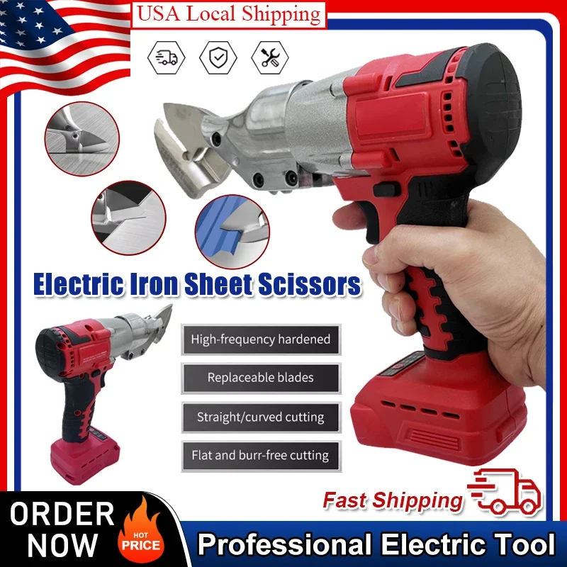 Fit Milwaukee 400W Cordless Metal Shear Brushless Electric Iron Scissor 2 Variable Speed with LED Light 18v Power Tool
Fit Milwaukee 400W Cordless Metal Shear Brushless Electric Iron Scissor 2 Variable Speed with LED Light 18v Power Tool