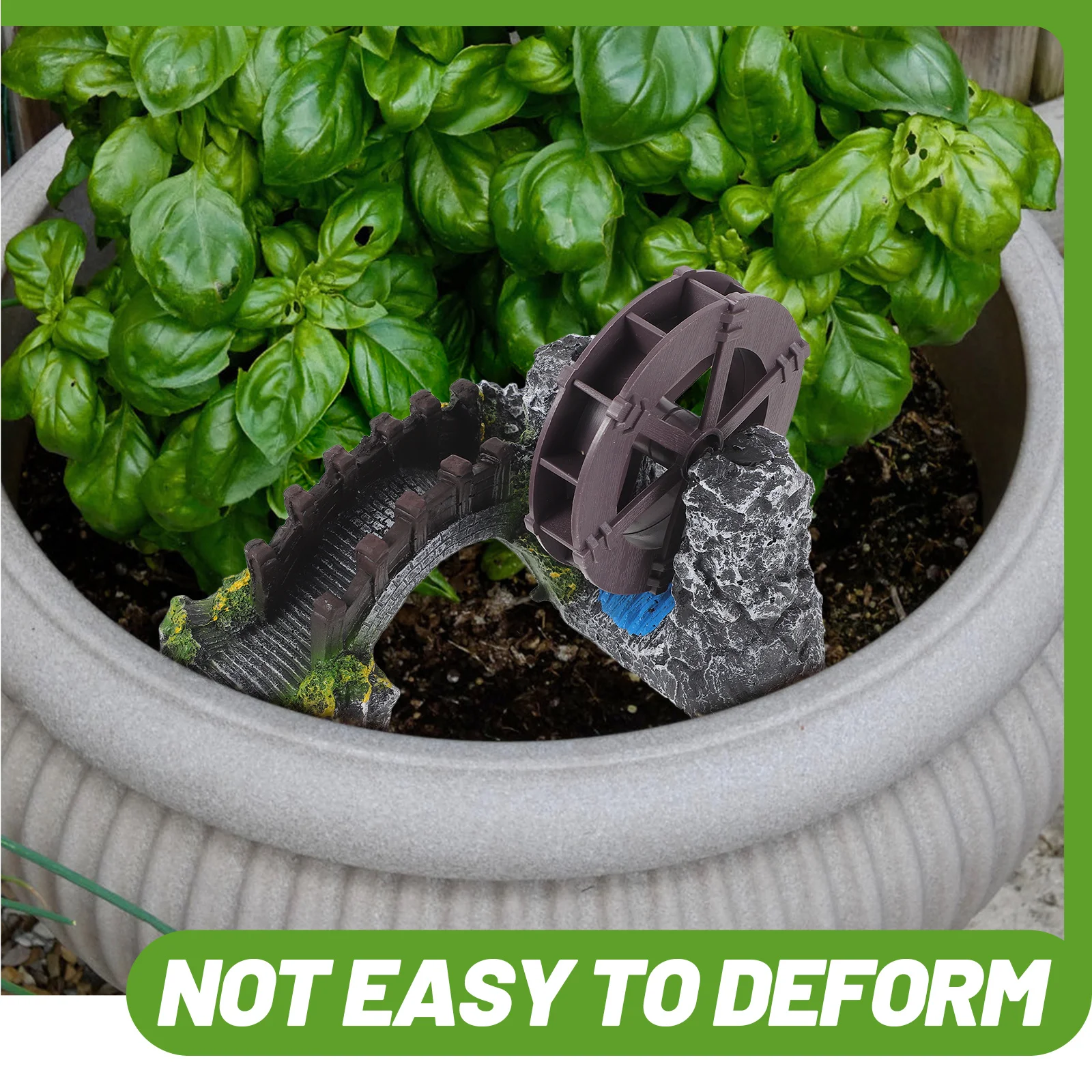 Underwater Bridge Ornament with Vintage Water Wheel Design for Aquarium Landscaping Bonsai Decor Fish Tank Accessories
Underwater Bridge Ornament with Vintage Water Wheel Design for Aquarium Landscaping Bonsai Decor Fish Tank Accessories