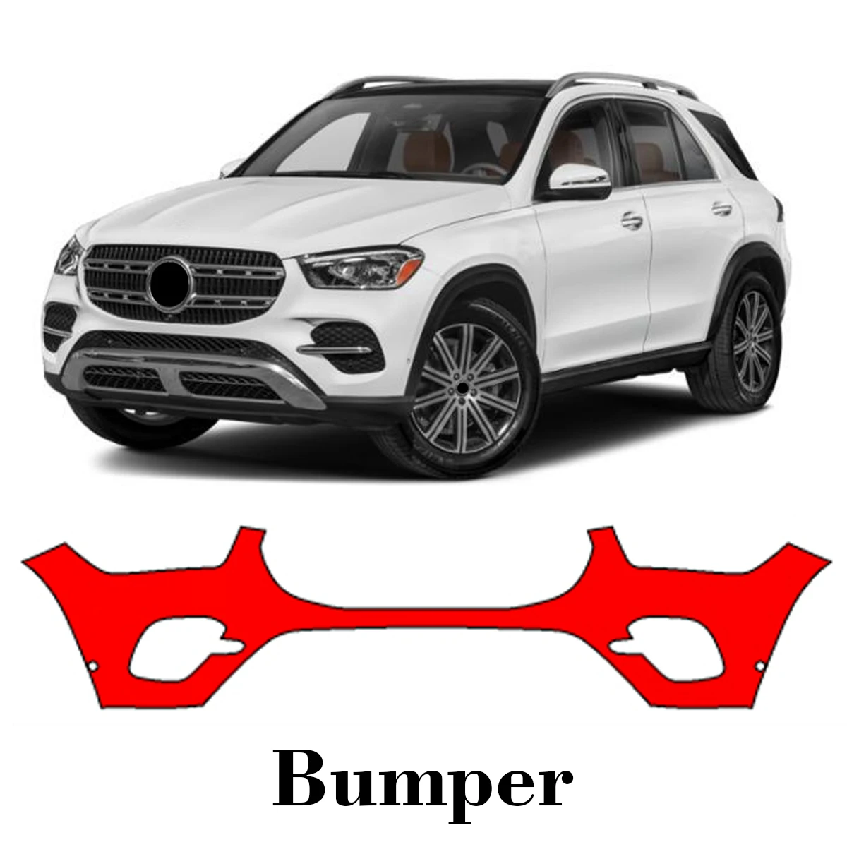 Car Precut Paint Protection Film Front Bumper Anti-scratch Exterior TPU PPF For Mercedes Benz GLE 2024-2025
Car Precut Paint Protection Film Front Bumper Anti-scratch Exterior TPU PPF For Mercedes Benz GLE 2024-2025