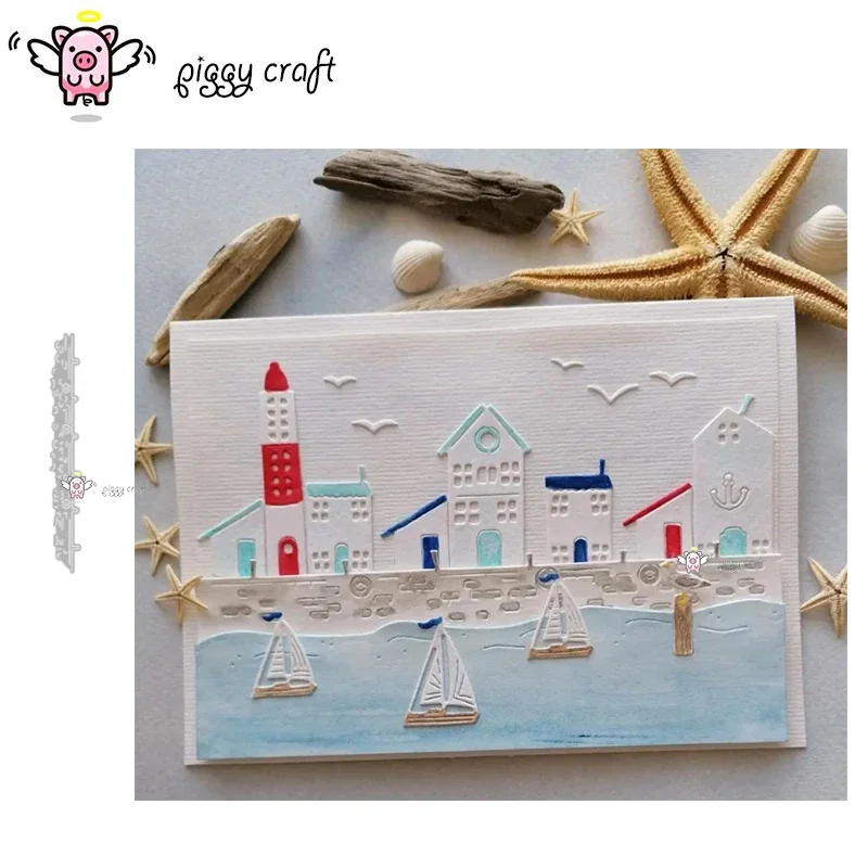 Piggy Craft metal cutting dies cut die mold Coast road edge Scrapbook paper craft knife mould blade punch stencils dies
Piggy Craft metal cutting dies cut die mold Coast road edge Scrapbook paper craft knife mould blade punch stencils dies