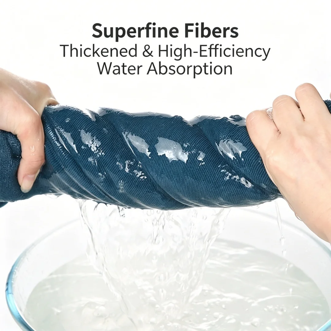 Ultra-Absorbent Microfiber Towel – Thick & Soft Drying Cloth – Double Layer Design – Scratch-Free Clean Rags for Car, Home & Glass
Ultra-Absorbent Microfiber Towel – Thick & Soft Drying Cloth – Double Layer Design – Scratch-Free Clean Rags for Car, Home & Glass