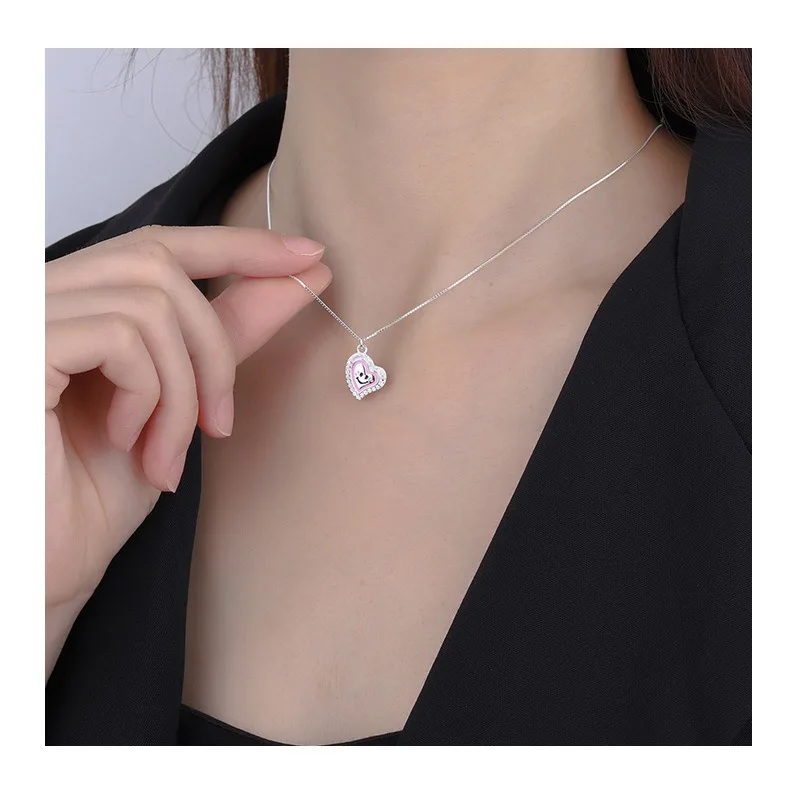 Kalaini Sweetheart Necklace Love Necklace Clavicle Chain Gift Girlfriend Necklace
Kalaini Sweetheart Necklace Love Necklace Clavicle Chain Gift Girlfriend Necklace