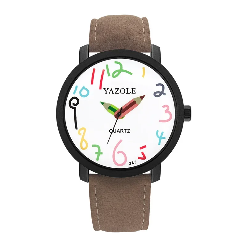 Fashion Color Kids Watches Soft Children's Bracelet Watch Easy Read Pencil Pointer Quartz Watch for Girl Boy Gift
Fashion Color Kids Watches Soft Children's Bracelet Watch Easy Read Pencil Pointer Quartz Watch for Girl Boy Gift