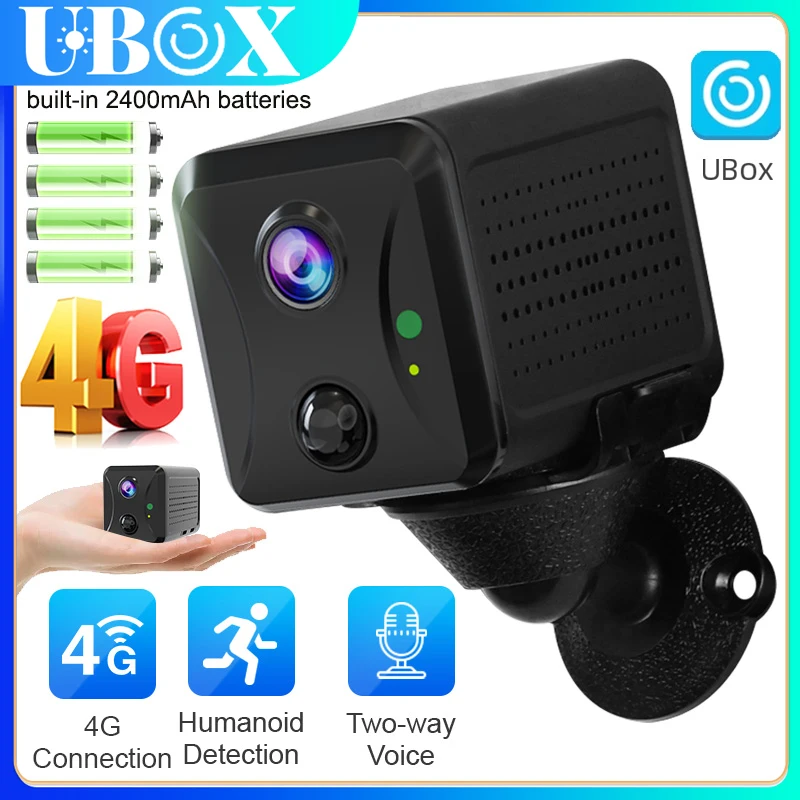 Ubox Mini Camera 4G Security Camera Indoor Surveillance Camera 2400mAh Battery PIR Motion Detection CCTV Cam for Home/Office
Ubox Mini Camera 4G Security Camera Indoor Surveillance Camera 2400mAh Battery PIR Motion Detection CCTV Cam for Home/Office